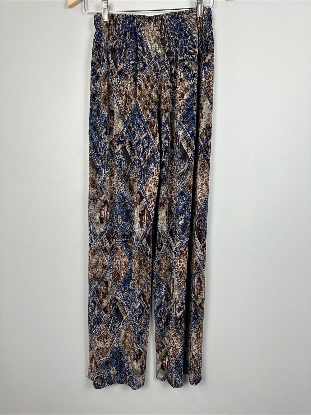 58. Vintage pleated wide leg boho pants - Picture 6 of 6